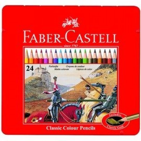 Faber-Castell輝柏 油性彩色鉛筆24色 No.115845