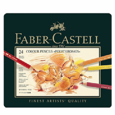 Faber-Castell輝柏 藝術家級油性色鉛筆 24色 No.110024